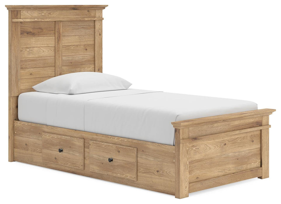 Makidern Twin Panel Storage Bed - alternate view 2