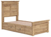 Makidern Twin Panel Storage Bed - alternate view 3