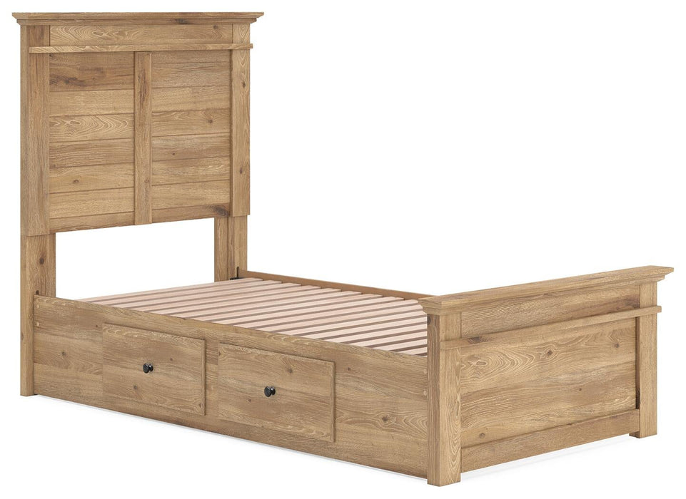 Makidern Twin Panel Storage Bed - alternate view 3