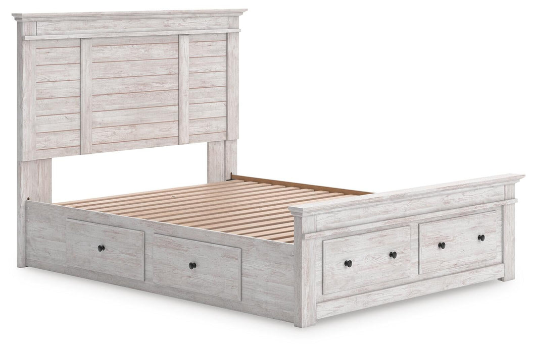 Makidern Queen Panel Storage Bed - alternate view 3