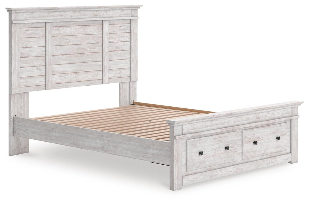Makidern Queen Panel Storage Bed - alternate view 3