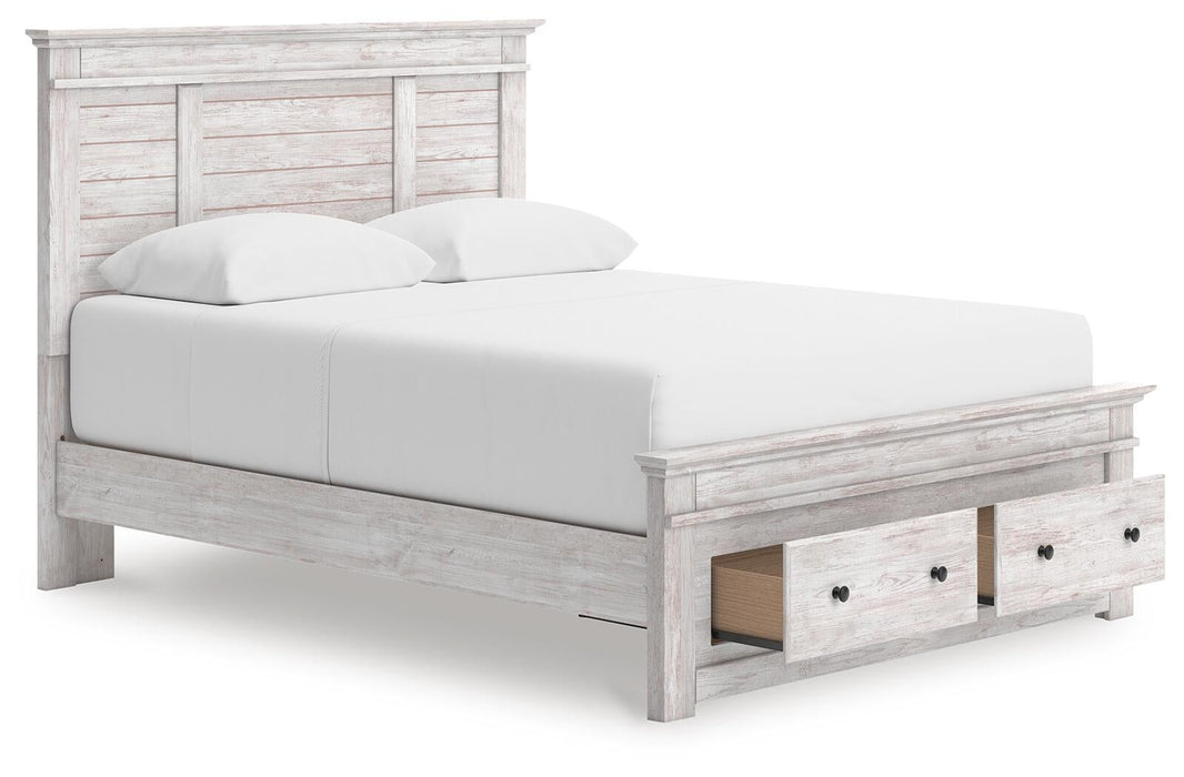 Makidern Queen Panel Storage Bed - alternate view 4