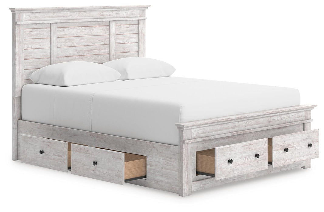 Makidern Queen Panel Storage Bed - alternate view 4