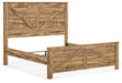 Maystonna King Crossbuck Panel Bed - alternate view 4