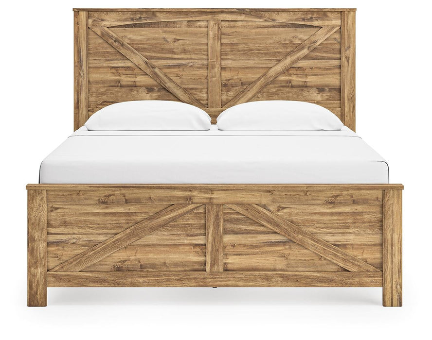 Maystonna King Crossbuck Panel Bed - alternate view 5