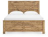 Maystonna King Crossbuck Panel Bed - alternate view 5