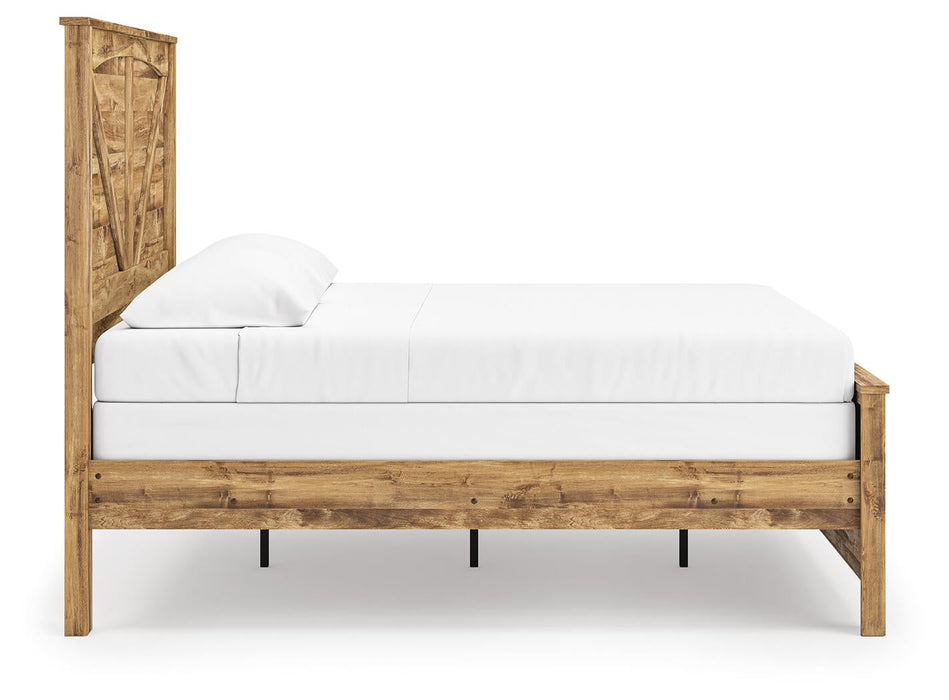 Maystonna King Crossbuck Panel Bed - alternate view 8