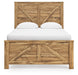 Maystonna Queen Crossbuck Panel Bed - alternate view 5
