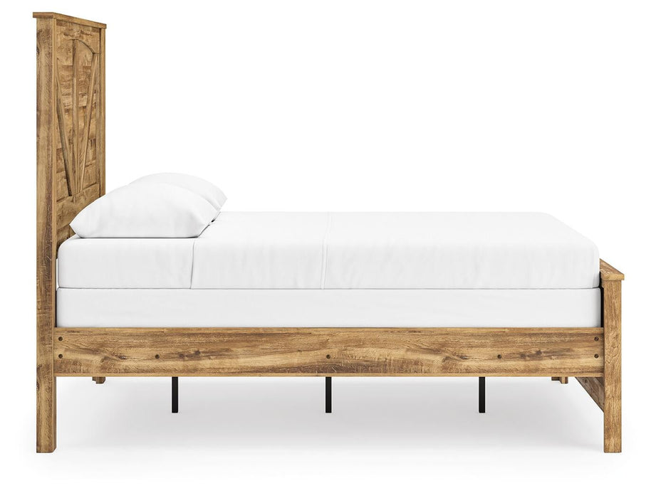 Maystonna Queen Crossbuck Panel Bed - alternate view 8