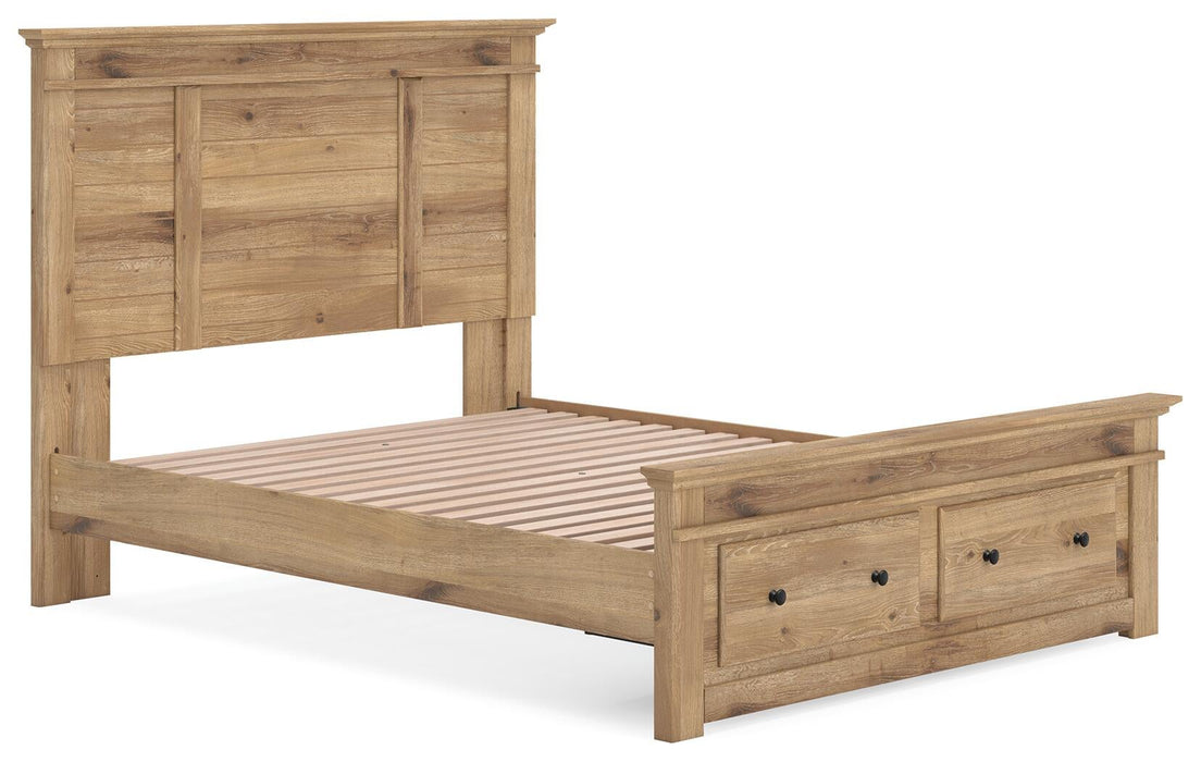 Makidern Queen Panel Storage Bed - alternate view 3