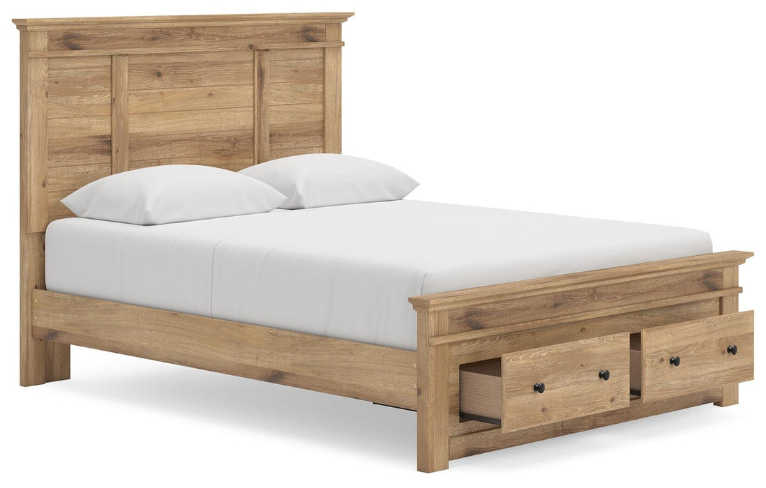 Makidern Queen Panel Storage Bed - alternate view 5