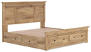 Makidern King Panel Storage Bed - alternate view 4