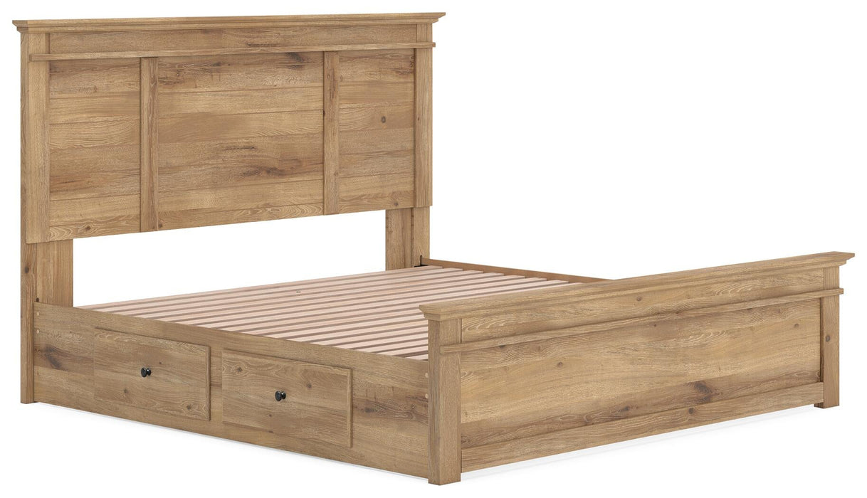 Makidern King Panel Storage Bed - alternate view 4