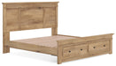 Makidern King Panel Storage Bed - alternate view 3