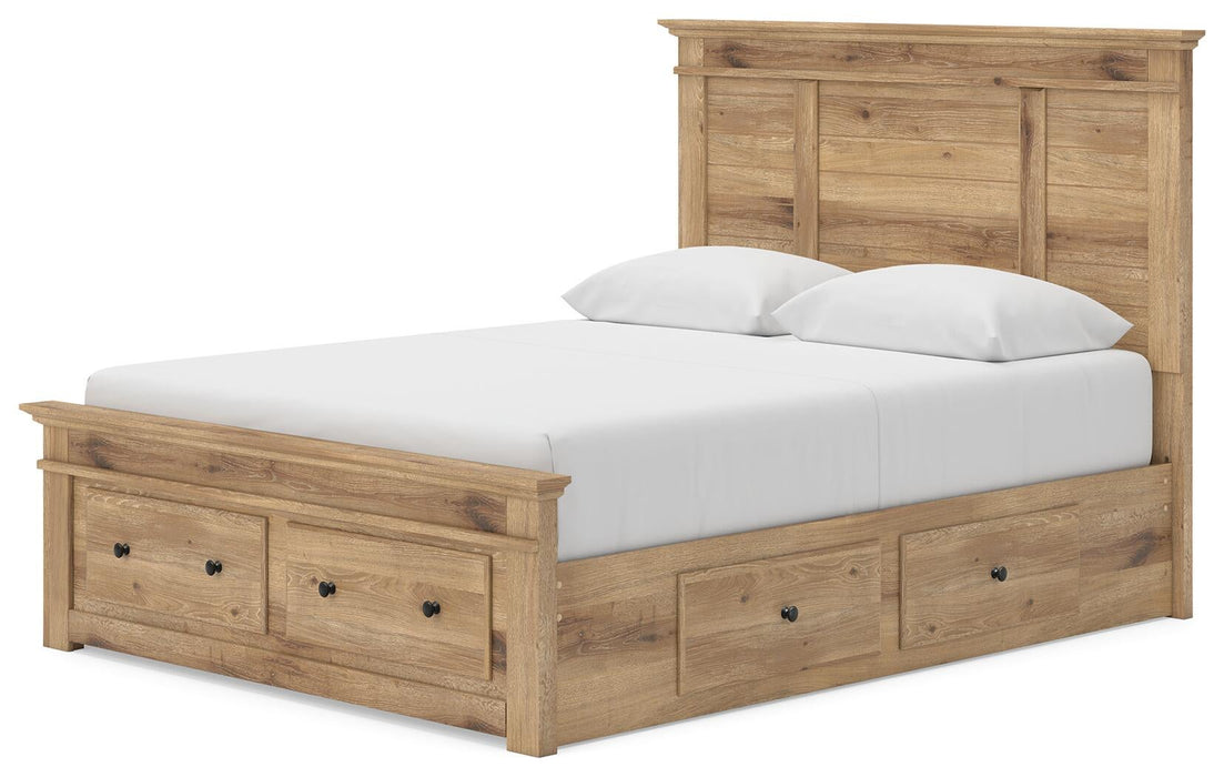 Makidern Queen Panel Storage Bed - alternate view 4