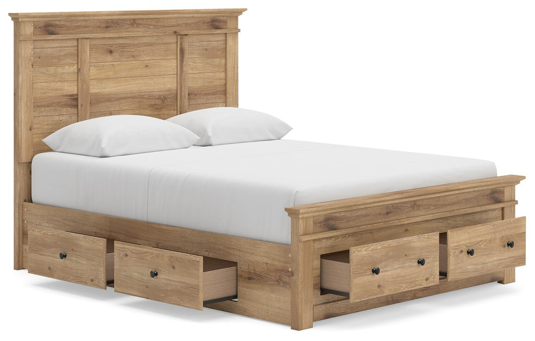Makidern Queen Panel Storage Bed - alternate view 5