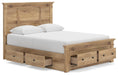 Makidern Queen Panel Storage Bed - alternate view 5