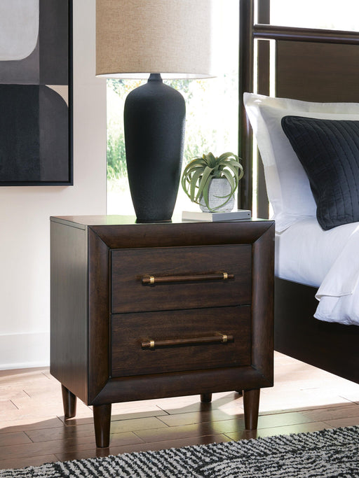 Dantenton Two Drawer Night Stand - alternate view 2