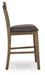 Urbinforte Upholstered Barstool (2/CN) - alternate view 6