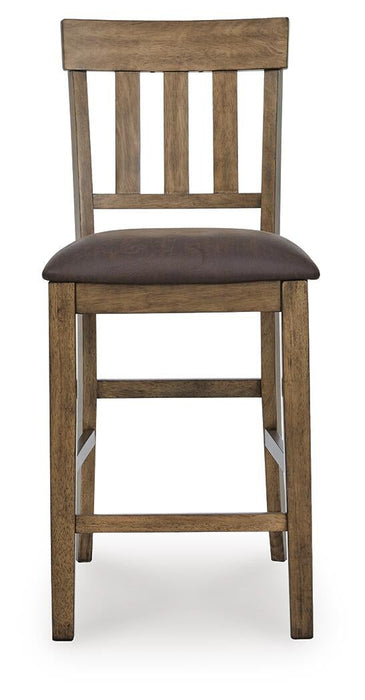 Urbinforte Upholstered Barstool (2/CN) - alternate view 4