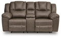 Lowilla DBL Rec Loveseat w/Console - alternate view 4