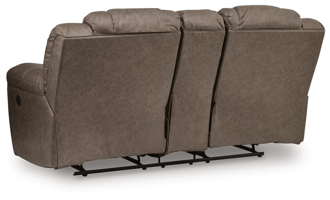 Lowilla DBL Rec Loveseat w/Console - alternate view 5