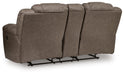 Lowilla DBL Rec Loveseat w/Console - alternate view 5