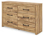 Maystonna Six Drawer Dresser - alternate view 3