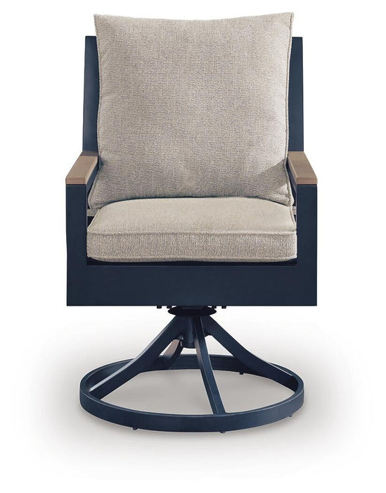 East Beach Swivel Chair w/Cushion (2/CN) - alternate view 4