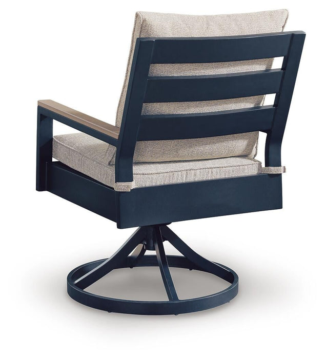 East Beach Swivel Chair w/Cushion (2/CN) - alternate view 5