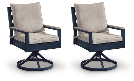 East Beach Swivel Chair w/Cushion (2/CN) - alternate view 2