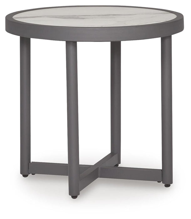 Ocean Beach Round End Table - alternate view 2
