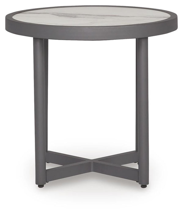 Ocean Beach Round End Table - alternate view 3
