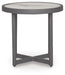 Ocean Beach Round End Table - alternate view 3