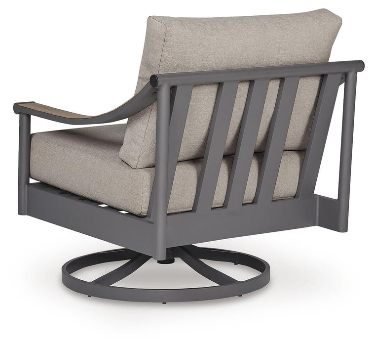 Ocean Beach Swivel Lounge w/ Cushion - alternate view 4