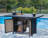 East Beach RECT Bar Table w/Fire Pit - alternate view 7