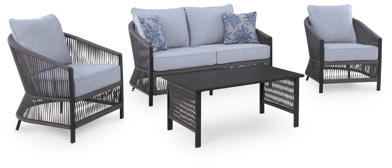 Bridges Beach Love/Chairs/Table Set (4/CN) - alternate view 2
