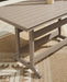 Seacliff Beach RECT COUNTER TABLE W/UMB OPT - alternate view 4