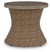 Laguna Heights Round End Table w/UMB OPT - alternate view 2
