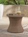 Laguna Heights Round End Table w/UMB OPT