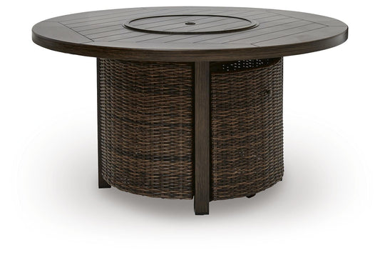 Monterey Point Round Fire Pit Table - alternate view 2