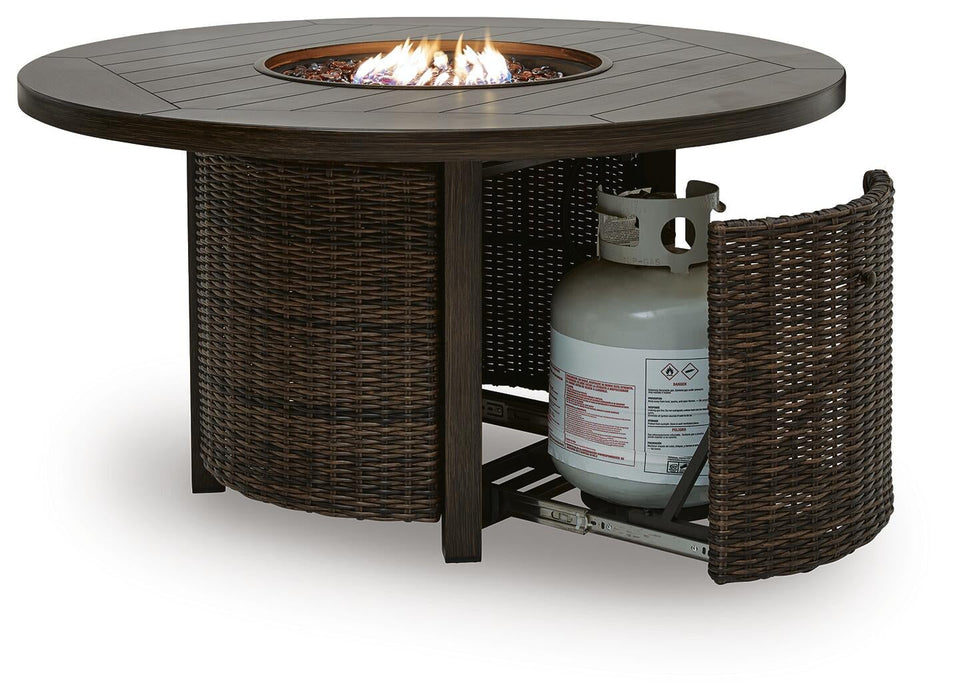 Monterey Point Round Fire Pit Table - alternate view 4
