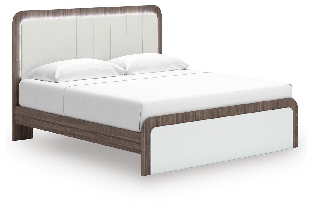 Kendanport King Upholstered Bed - alternate view 3
