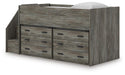 Frandern Twin Loft Bed with Drawer Storage - alternate view 2