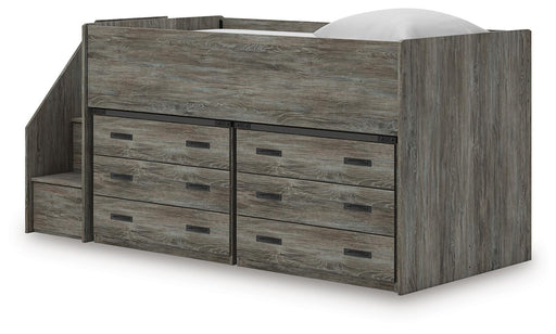 Frandern Twin Loft Bed with Drawer Storage - alternate view 2