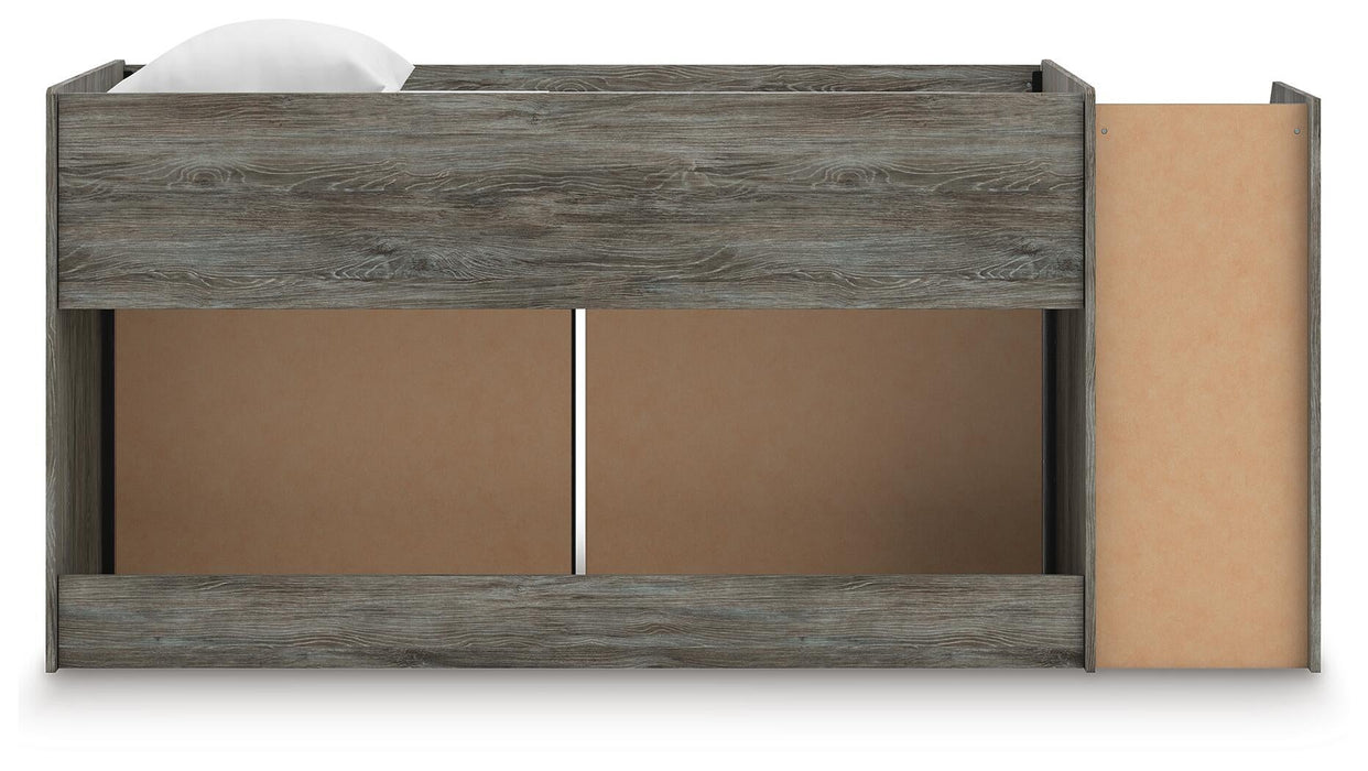 Frandern Twin Loft Bed with Drawer Storage - alternate view 5