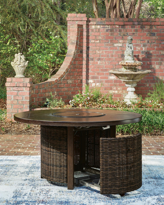 Monterey Point Round Fire Pit Table - alternate view 6