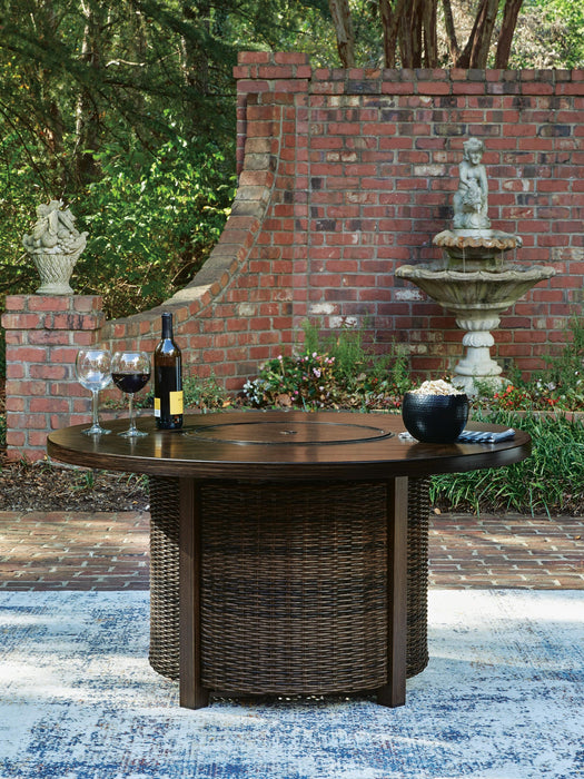 Monterey Point Round Fire Pit Table - alternate view 5