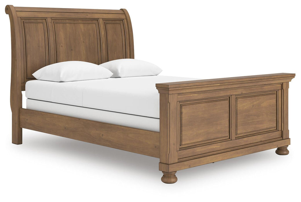 Feddinger Queen Sleigh Bed - alternate view 3