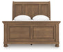 Feddinger Queen Sleigh Bed - alternate view 5